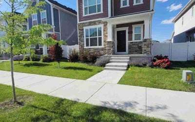 Photo of Felicia K.'s yard after getting lawn care in South Jordan, UT