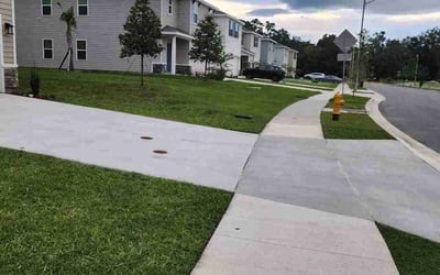 Photo of Robert M.'s yard after getting lawn care in Gainesville, FL