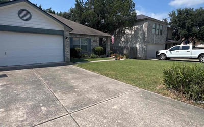 Photo of Joseph c.'s yard after getting lawn care in Poteet, TX