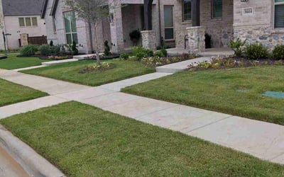 Photo of Kayla D.'s yard after getting lawn care in Hingham, MA