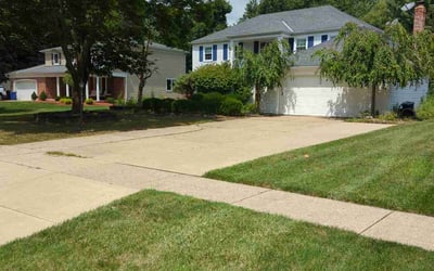 Photo of Jason K.'s yard after getting lawn care in Strongsville, OH