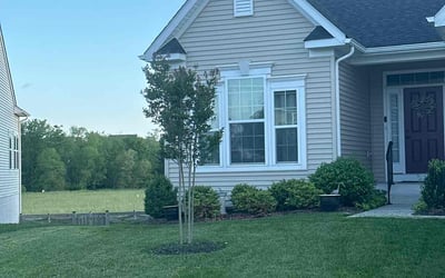 Photo of Shae C.'s yard after getting lawn care in Frederick, MD