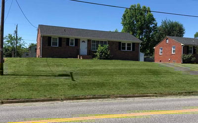 Photo of Dee d.'s yard after getting lawn care in Petersburg, VA
