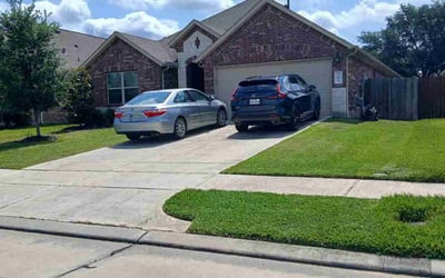 Photo of Amelia H.'s yard after getting lawn care in Toledo, OH