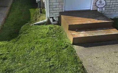 Photo of Vadim A.'s yard after getting lawn care in Nanticoke, PA