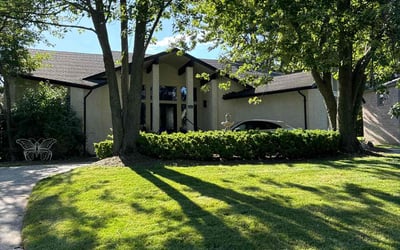 Photo of Meecha W.'s yard after getting lawn care in Bloomfield Hills, MI