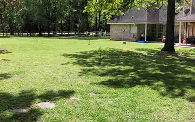 Photo of Alec N.'s yard after getting lawn care in Magnolia, TX