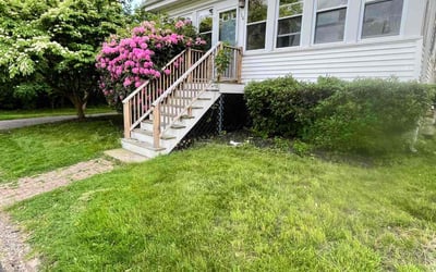 Photo of Jack N.'s yard after getting lawn care in Westwood, MA