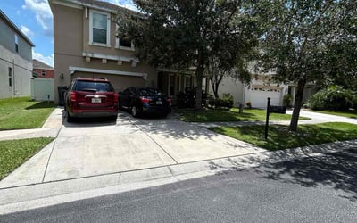 Photo of Mike D.'s yard after getting lawn care in Fresno, CA