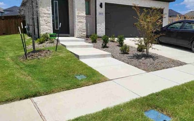 Photo of Amanda H.'s yard after getting lawn care in Royse City, TX