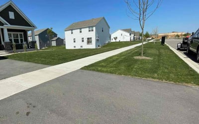 Photo of Vernon H.'s yard after getting lawn care in Yorkville, IL