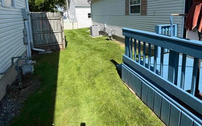 Photo of Traci N.'s yard after getting lawn care in Toledo, OH