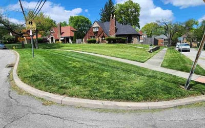 Photo of Robert M.'s yard after getting lawn care in Steubenville, OH