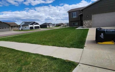 Photo of Sarah W.'s yard after getting lawn care in Sioux Falls, SD