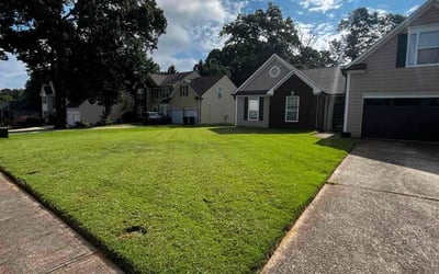 Photo of Joseph C.'s yard after getting lawn care in Franklin, WI