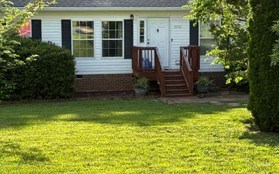 Photo of Tyler W.'s yard after getting lawn care in Winston-Salem, NC