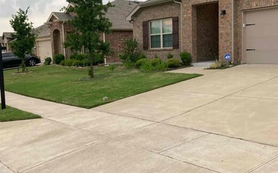 Photo of Jim R.'s yard after getting lawn care in Huntersville, NC