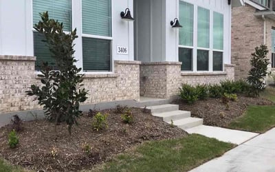 Photo of Kellie C.'s yard after getting lawn care in Sachse, TX
