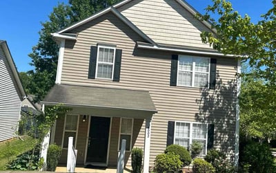 Photo of Jessica B.'s yard after getting lawn care in Cornelius, NC