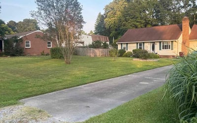 Photo of Debra J.'s yard after getting lawn care in Windsor, VA