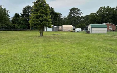 Photo of Hannah S.'s yard after getting lawn care in Goldsboro, NC