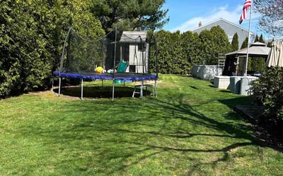 Photo of Mark R.'s yard after getting lawn care in Johnston, RI