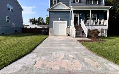 Photo of Miles R.'s yard after getting lawn care in Hampton, VA