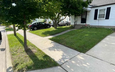 Photo of Christian C.'s yard after getting lawn care in Dearborn, MI