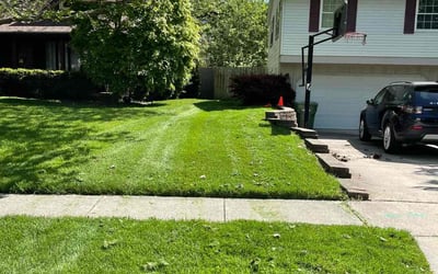 Photo of Nick M.'s yard after getting lawn care in Maumee, OH