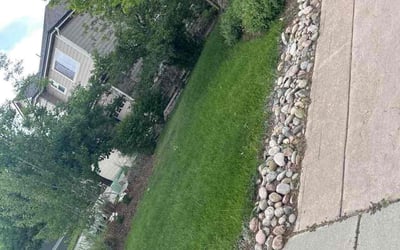 Photo of Valerie M.'s yard after getting lawn care in Westminster, CO