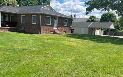 Photo of Diany M.'s yard after getting lawn care in Elkton, MD