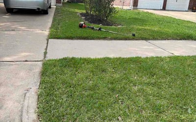 Photo of Christina H.'s yard after getting lawn care in Ansonia, CT