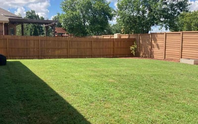 Photo of Stacie S.'s yard after getting lawn care in Atascosa, TX