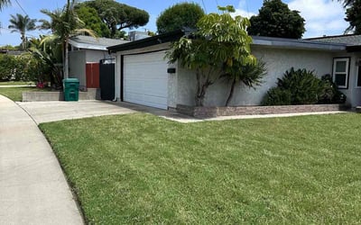 Photo of Christy D.'s yard after getting lawn care in San Diego, CA