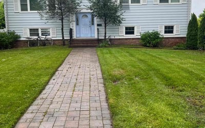 Photo of Adrian A.'s yard after getting lawn care in Long Branch, NJ
