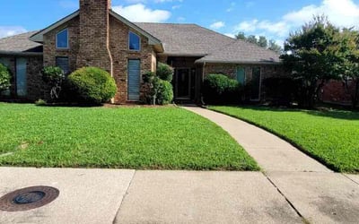 Photo of Eric C.'s yard after getting lawn care in Amarillo, TX