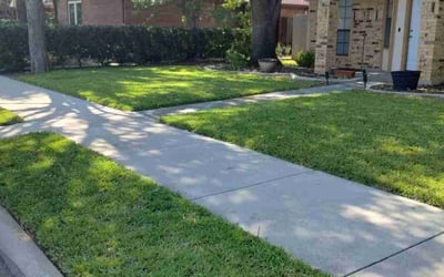 Photo of Jonathan G.'s yard after getting lawn care in Novi, MI