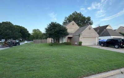 Photo of James E.'s yard after getting lawn care in Streetsboro, OH