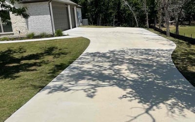 Photo of Dalton G.'s yard after getting lawn care in Azle, TX