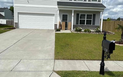Photo of Chris R.'s yard after getting lawn care in Pooler, GA