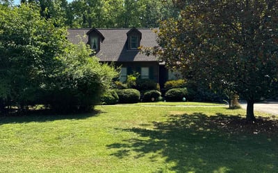 Photo of Deborah M.'s yard after getting lawn care in Waynesville, NC