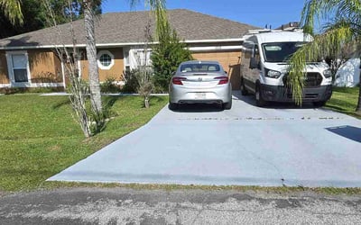 Photo of Stephanie R.'s yard after getting lawn care in Missoula, MT