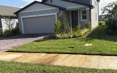 Photo of Noah U.'s yard after getting lawn care in Morrisville, NC