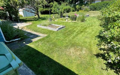 Photo of Christopher B.'s yard after getting lawn care in Spokane, WA