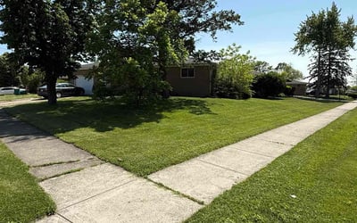 Photo of Carol K.'s yard after getting lawn care in Staten Island, NY