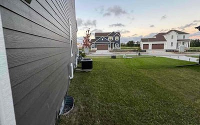 Photo of Drew G.'s yard after getting lawn care in Choctaw, OK