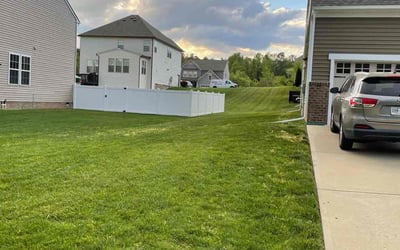 Photo of Jeannette L.'s yard after getting lawn care in Chester, VA