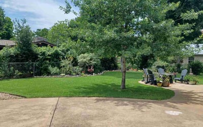 Photo of Anita C.'s yard after getting lawn care in Kansas City, MO