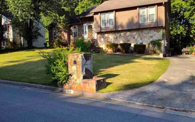 Photo of Donna A.'s yard after getting lawn care in Temple, GA