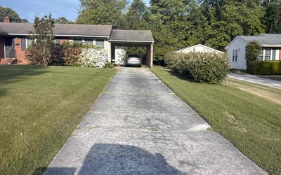 Photo of Kathy B.'s yard after getting lawn care in Cary, NC